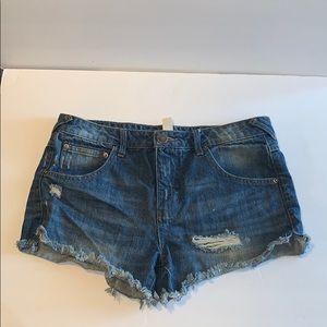 Jean shorts